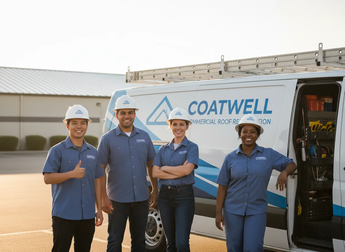 Commercial roof coating company in Fortson, GA